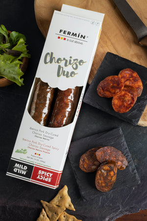 
                  
                    IBERICO CHORIZO DUO: 7oz MILD and 7oz SPICE
                  
                