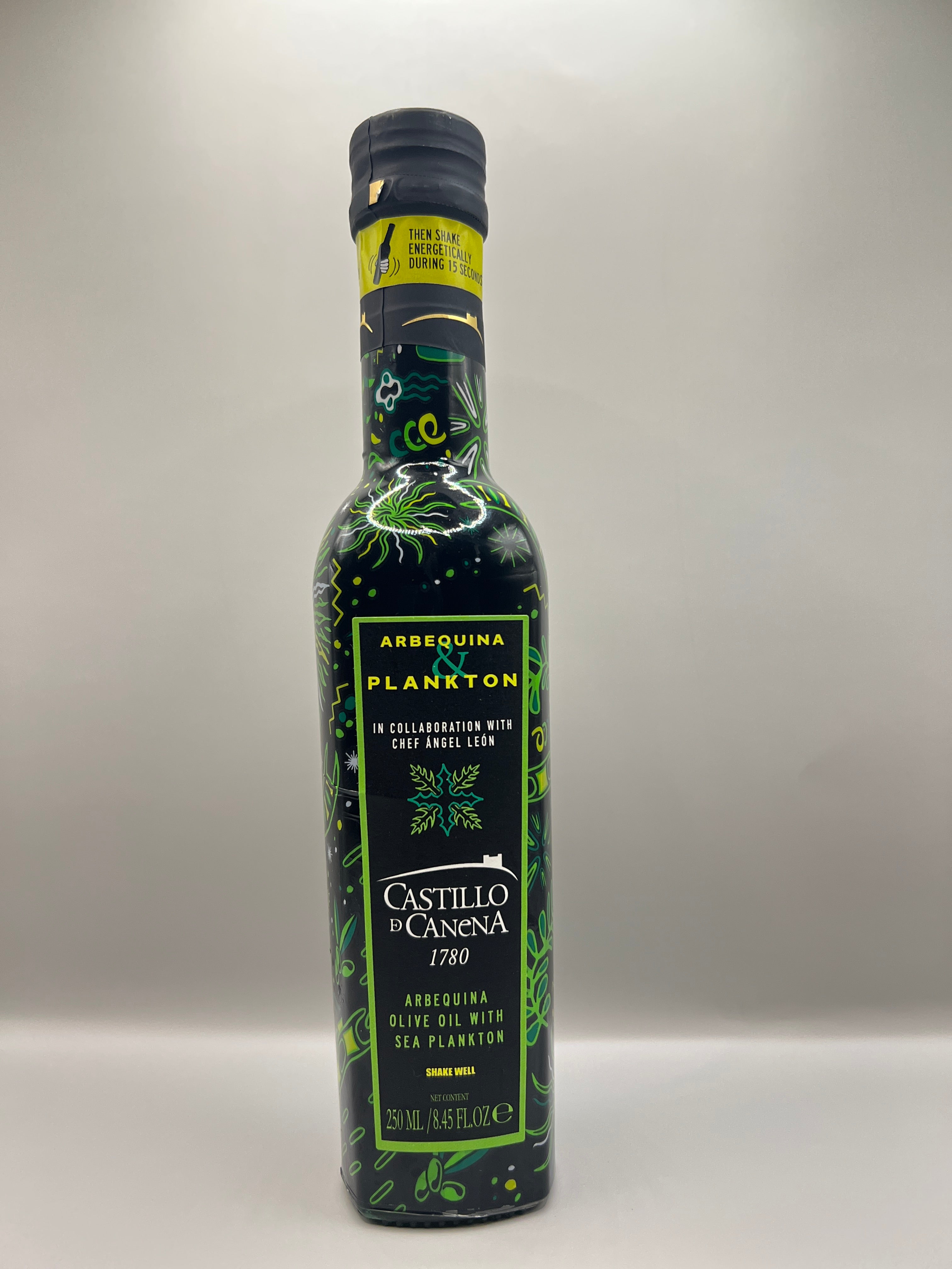 CASTILLO DE CANENA - ARBEQUINA WITH PLANKTON EVOO - 250ml – LA