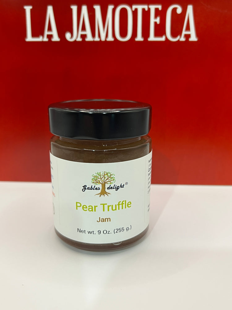 ARTISAN PEAR TRUFFLE JAM - GABLES DELIGHT. 9oz (255gr)