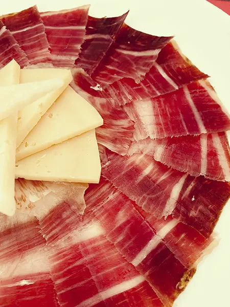 Jamón Ibérico served at La Jamoteca Miami