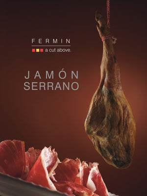 Authentic Serrano Ham 24 months / Jamon Serrano 24 mess. 16-18lbs.