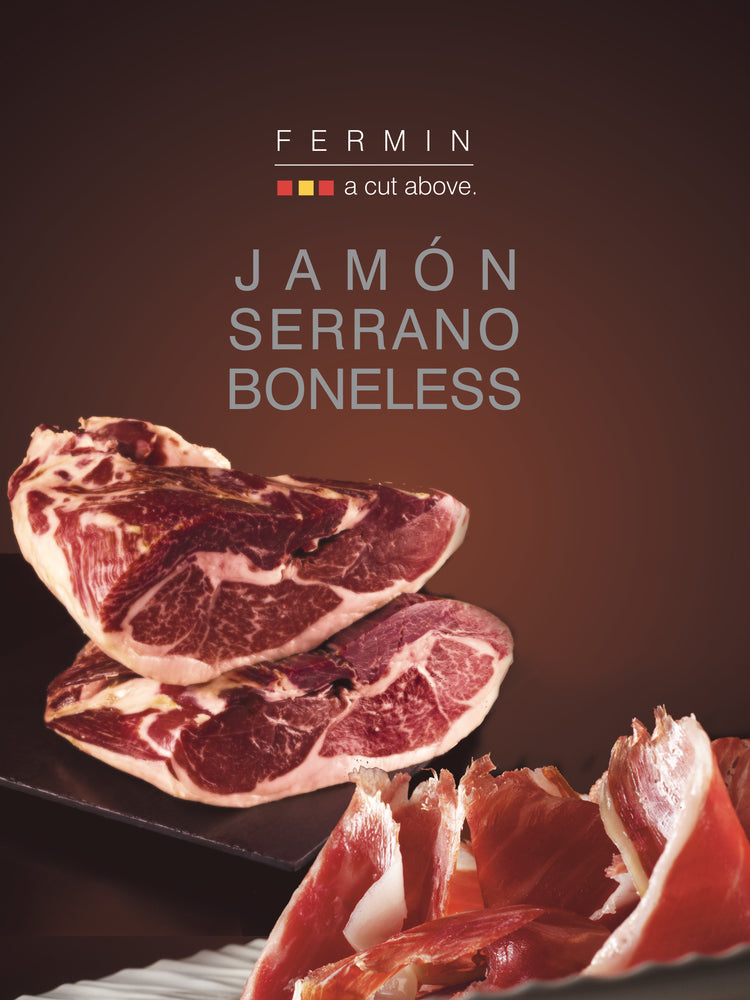 
                  
                    Authentic Serrano Ham Boneless | Jamon Serrano Deshuesado
                  
                
