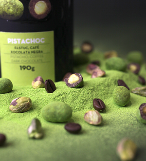 
                  
                    BUBO: PISTACHIO, COFFEE & MILK CHOCOLATE / PISTACHO, CAFE Y CHOCOLATE CON LECHE
                  
                