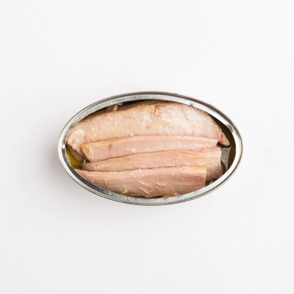 
                  
                    Yellowfin Tuna Belly -Ventresca- In Olive Oil by Real Conservera. 4.06oz
                  
                