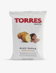 Potato Chips Black Truffle taste - Patatas fritas Torres Sabor a trufa (2 bags per order)
