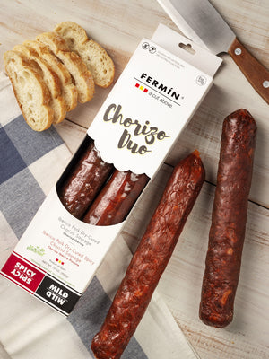 
                  
                    IBERICO CHORIZO DUO: 7oz MILD and 7oz SPICE
                  
                