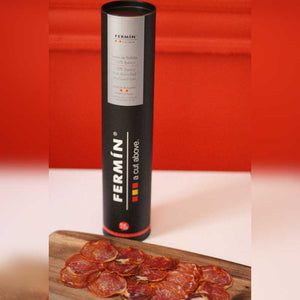 
                  
                    Acorn fed (bellota) 100% Iberico loin (lomo). Whole piece. Gourmet packaging
                  
                