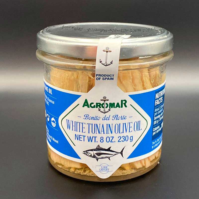 AGROMAR - WHITE TUNA IN OLIVE OIL - 250g