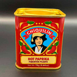 
                  
                    CHIQUILIN - PIMENTON PICANTE (SPICY PAPRIKA) - 75g
                  
                