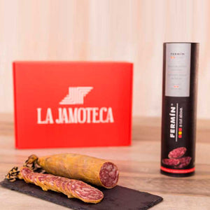 
                  
                    Acorn Fed iberico salchichon (1lb) / Salchichon Iberico de Bellota (1 lb)
                  
                