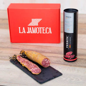 
                  
                    Acorn Fed iberico salchichon (1lb) / Salchichon Iberico de Bellota (1 lb)
                  
                