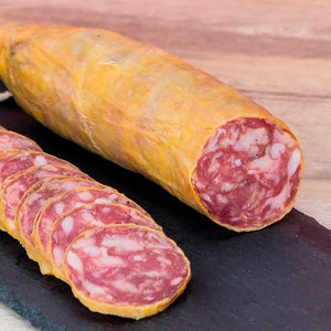 
                  
                    Acorn Fed iberico salchichon (1lb) / Salchichon Iberico de Bellota (1 lb)
                  
                