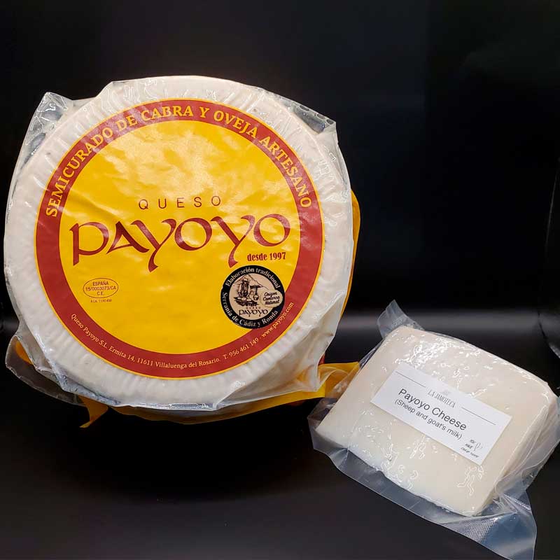 PAYOYO CHEESE - GOAT AND SHEEP's MILK. 5oz wedge